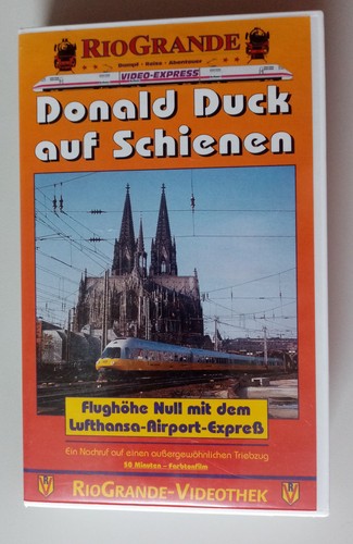 Vhs rio grande donald duck - donald, auf