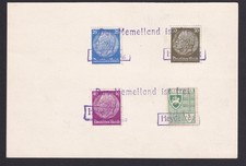 Memel Karte 4 Hindenburg