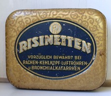 alt Blechdose Risinetten