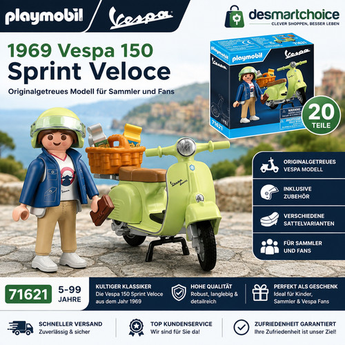 Playmobil 71621 vespa 150 - vespa,
