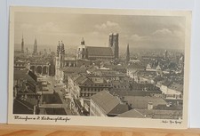#AK München Luftaufnahme, gel. 1942, EF