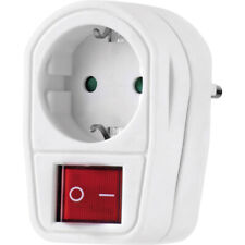 Renkforce 1173536 Schaltbare Zwischensteckdose   2polig Weiß