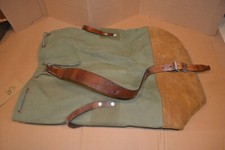 Schweizer Armee Seesack 70x24x30 Segeltuch Wildleder Tragsack (Canvas, BW) W3