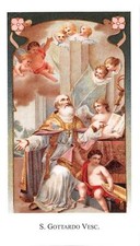 Andachtsbild Heiligenbild Gebetbild Holy card "H3889" S. Gottardo Vesc.