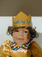 Künstlerpuppe BIRTHDAY GIRL; Reva Schick Fa. Lee Middleton, Zertifikat, OVP, neu