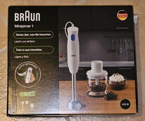 Neu braun stabmixer set - neu:,