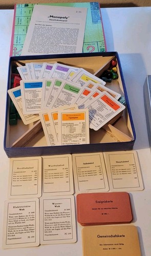 Monopoly silber vintage - monopoly,