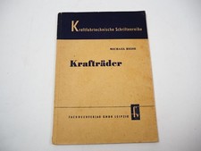 Krafträder Handbuch Motorrad IFA DKW AWO RT BK 125 350 425 Michael Heise 1953