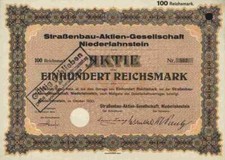 Straßenbau AG 1930 Niederlahnstein Köln Breslau Strabag SE Wien Dywidag Züblin