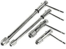 4 x Ratschen Gewindeschneider M3 - M12 Knarre Gewindebohrer Werkzeughalter K/L