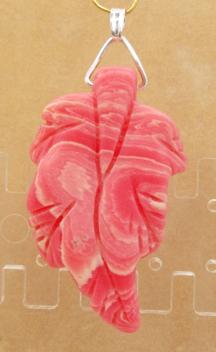 Rhodochrosit syn anhänger - rhodochrosit, syn.-