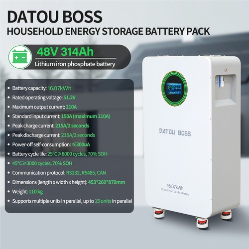 48v 314ah lifepo4 - 48v,