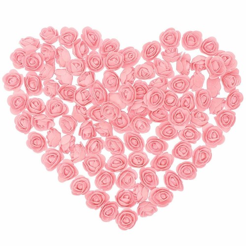 100x künstliche rosenköpfe - 100x,