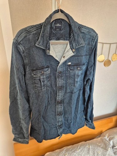 Schickes jeanshemd top - jeanshemd,