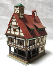 Kibri :  Gebäude- / Fachwerkhaus - liebevoll gebaut - 1/87 !!