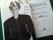 ANDREW MORTON , SIGNED DIANA'