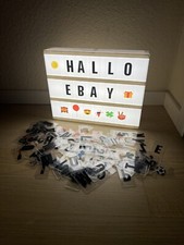 2x LIGHTBOX - MINI-KINO-LEUCHTKASTEN wenig benutzt