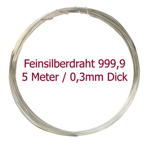 Feinsilber draht - (3,79€/m), feinsilber-draht