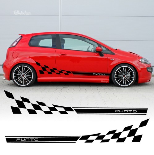 Aufkleber sticker fiat grande - aufkleber,