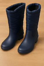 Damen Gummistiefel Blau Größe 36 Gartenstiefel Regenstiefel Anti-Rutsch Neu