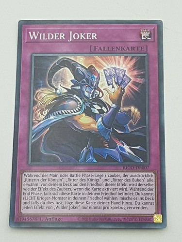 Einzelkarte wilder - yu-gi-oh!,