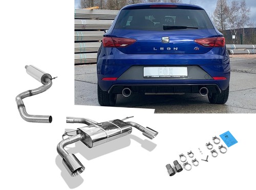 Fox duplex sportauspuff anlage - fox, sportauspuff-anlage