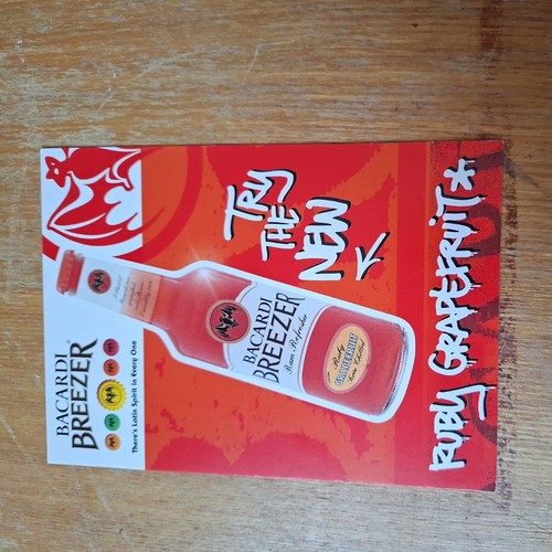 2003 bacardi breezer ruby - bacardi,