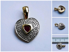 Herz Anhänger Gelbgold