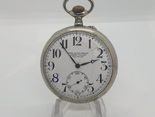 Taschenuhr Post und Eisenbahn