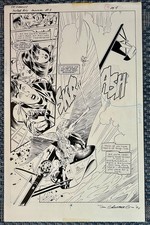 Original Comic Art Superboy Annual  # 4 - Page 4 - Tom Grindberg