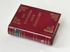 Das Evangelium nach Johannes - Miniaturbuchverlag Leipzig - 368 Seiten - 45x56mm