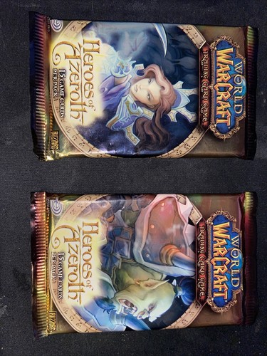 Booster wow tcg heroes - wow, of