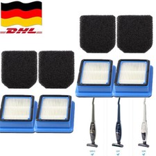 2/4Ersatz Filter-Set Filter Zubehör Für AEG ASKW1 QX6 QX7 QX8-2 Akku Staubsauger