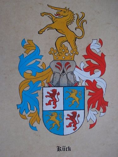 Familien wappen kück - x,
