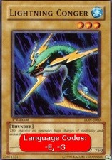 YuGiOh Lightning Conger (V.1) LON-EN060 Common Englisch Excellent 1st