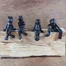 Frosch Gusseisen Kantenhocker