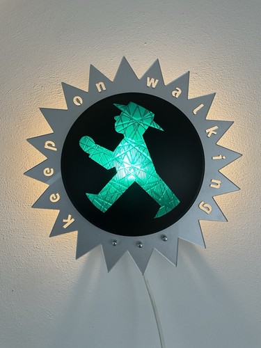 Ampelmännchen lampe ddr - ampelmännchen,