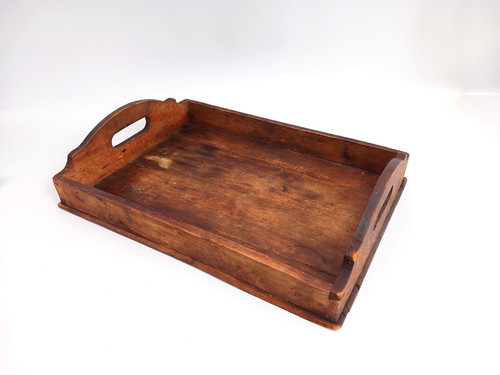 Altes rustikales tablett holz - altes,