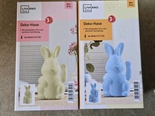 2x Versch. Winke Hase