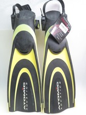 Atomic Open Heel BladeFin Freiwasserflossen Offen Flossen Tauchen Gr. S gelb