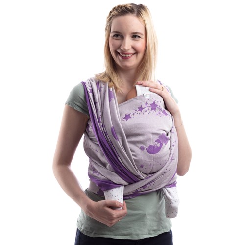 Tragetuch violet shine 70cm - violet,