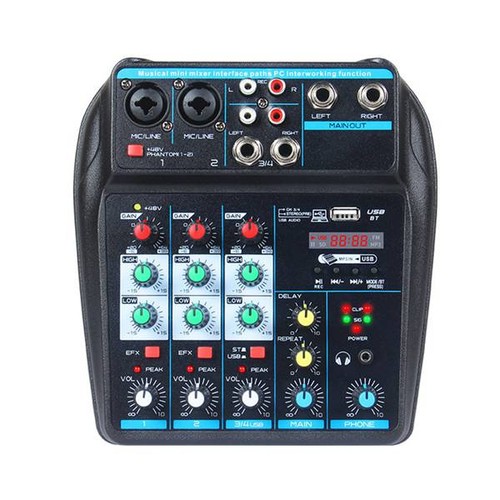 Mischpult kanal mixer - dj-mischpult, 4-kanal-mixer