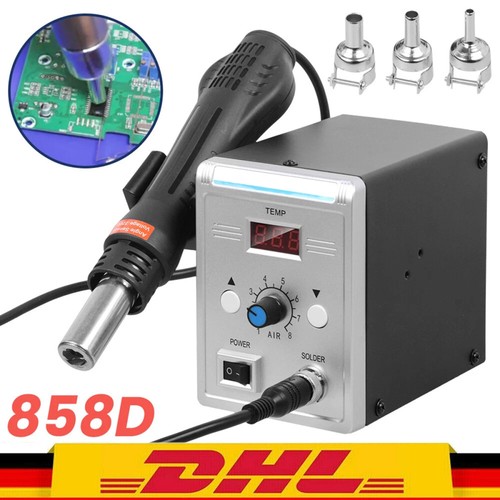 858d smd hot - hot, rework