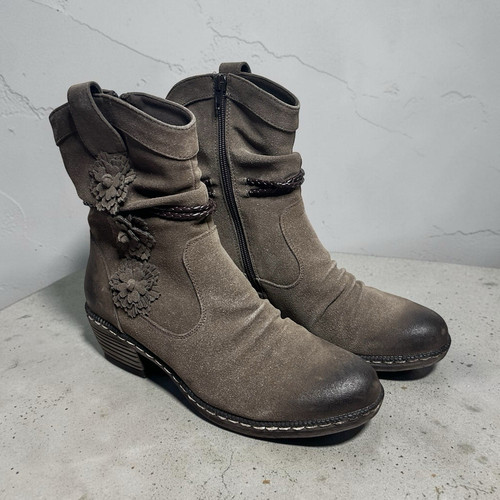 Rieker damen stiefelette leder - damen,