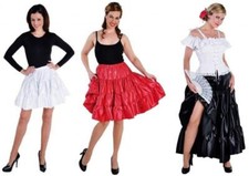 Taft Rock Kostüm Kleid Damen