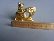 Wohnaccessoire Uhr Miniatur