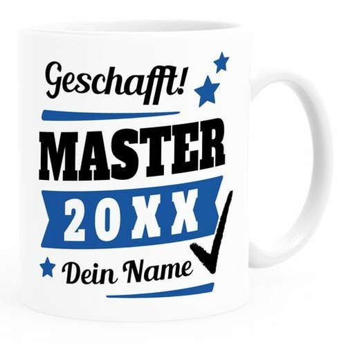 Tasse master abschluss mit - master,