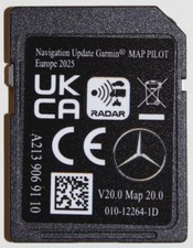 SD KARTE für MERCEDES GARMIN