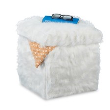 Sitzwürfel Plüschhocker