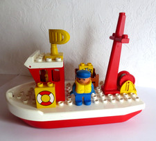 LEGO Duplo Fischerboot Kutter  Schiff Fischkutter